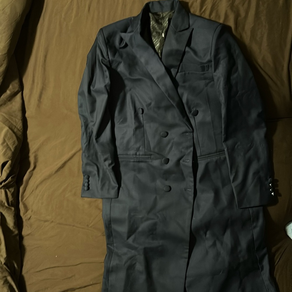 Woman’s navy blue suit dress never worn